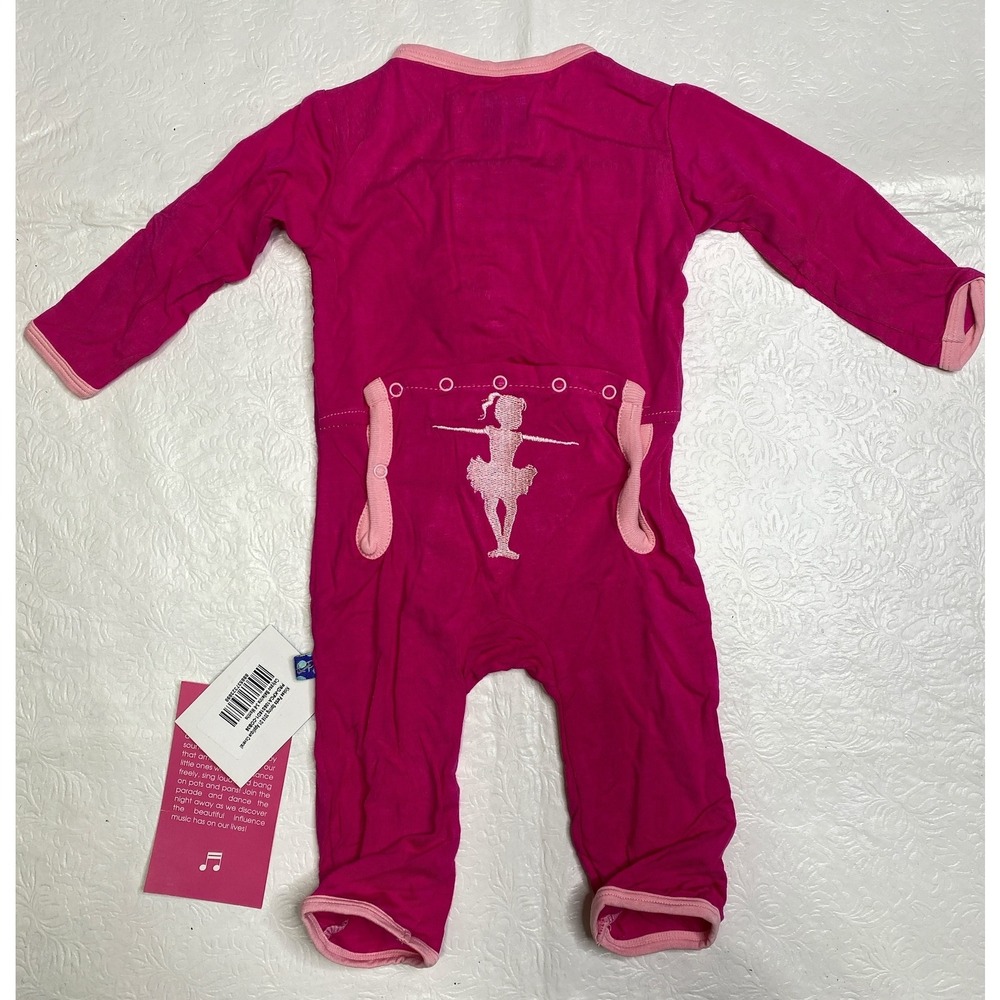 KicKee Pants Calypso Ballerina Coverall NWT 3-6‎ m